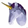 Promo 🧨 3D Papercraft Wall Art - Unicorn 🛒 -Crafts For Her Shop 3d papercraft wall art unicorn14090253