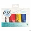 Promo ❤️ 50 ml American Crafts™ Primary Colors Acrylic Paint - Set of 4 ⌛ -Crafts For Her Shop 50 ml american crafts sup sup primary colors acrylic paint set of 413966024