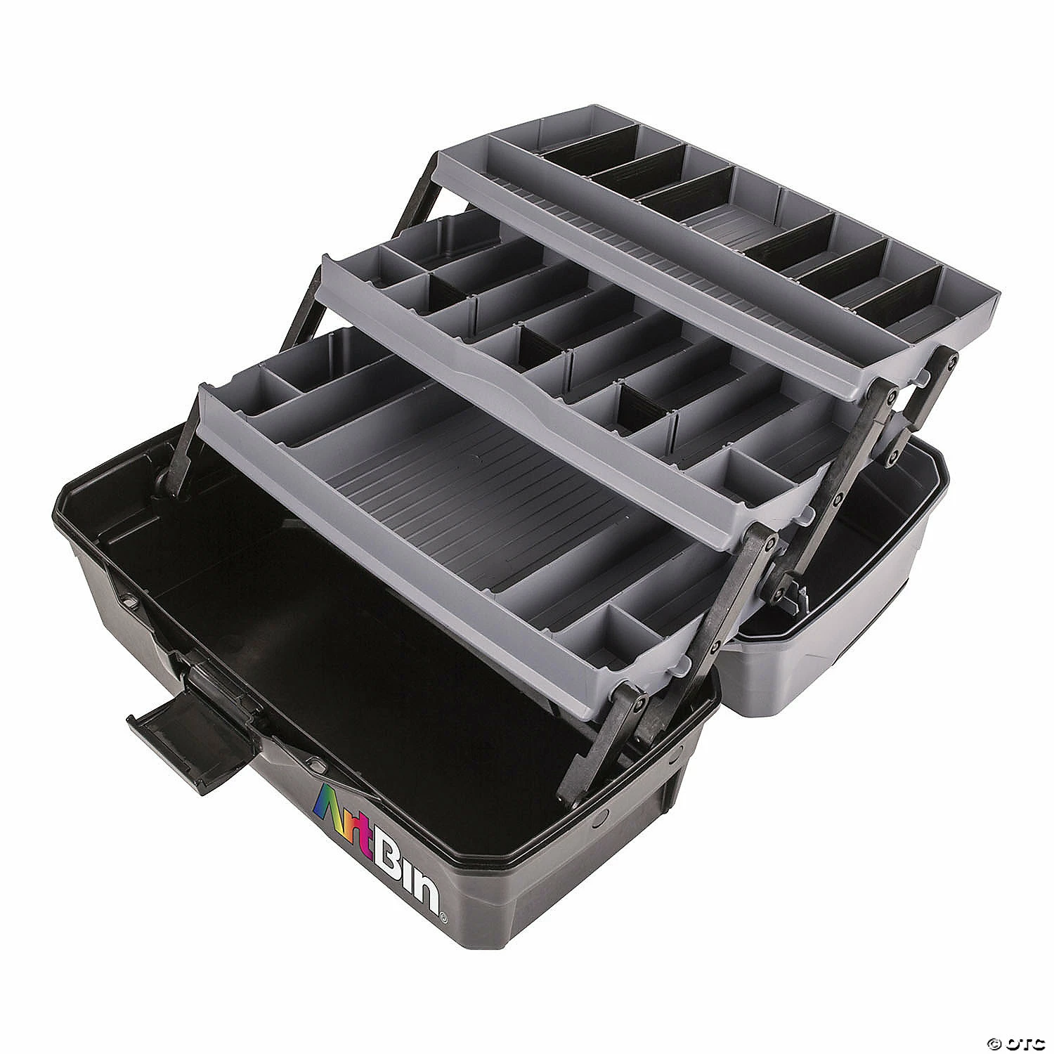 Best Sale π ArtBin Lift Tray Box W/3 Trays & Quick Access Lid Storage-9"X15.75"X8.375", Black & Gray π₯ 4 Best Sale π ArtBin Lift Tray Box W/3 Trays & Quick Access Lid Storage-9"X15.75"X8.375", Black & Gray π₯ - Image 2
