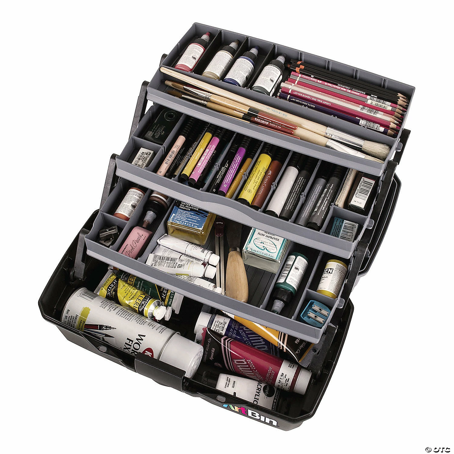Best Sale π ArtBin Lift Tray Box W/3 Trays & Quick Access Lid Storage-9"X15.75"X8.375", Black & Gray π₯ 6 Best Sale π ArtBin Lift Tray Box W/3 Trays & Quick Access Lid Storage-9"X15.75"X8.375", Black & Gray π₯ - Image 4