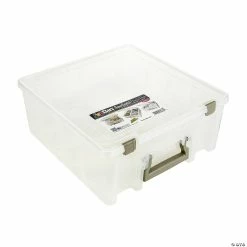 New ๐ฏ ArtBin Super Satchel Double Deep-15.25"X14"X6.25" Translucent ๐ 6 New ๐ฏ ArtBin Super Satchel Double Deep-15.25"X14"X6.25" Translucent ๐ -Crafts For Her Shop artbin super satchel double deep 15 25x14x6 25 translucent14099114 a01