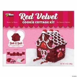 Deals 🧨 Bee® Red Velvet Cookie Cottage Kit - Makes 1 🥰