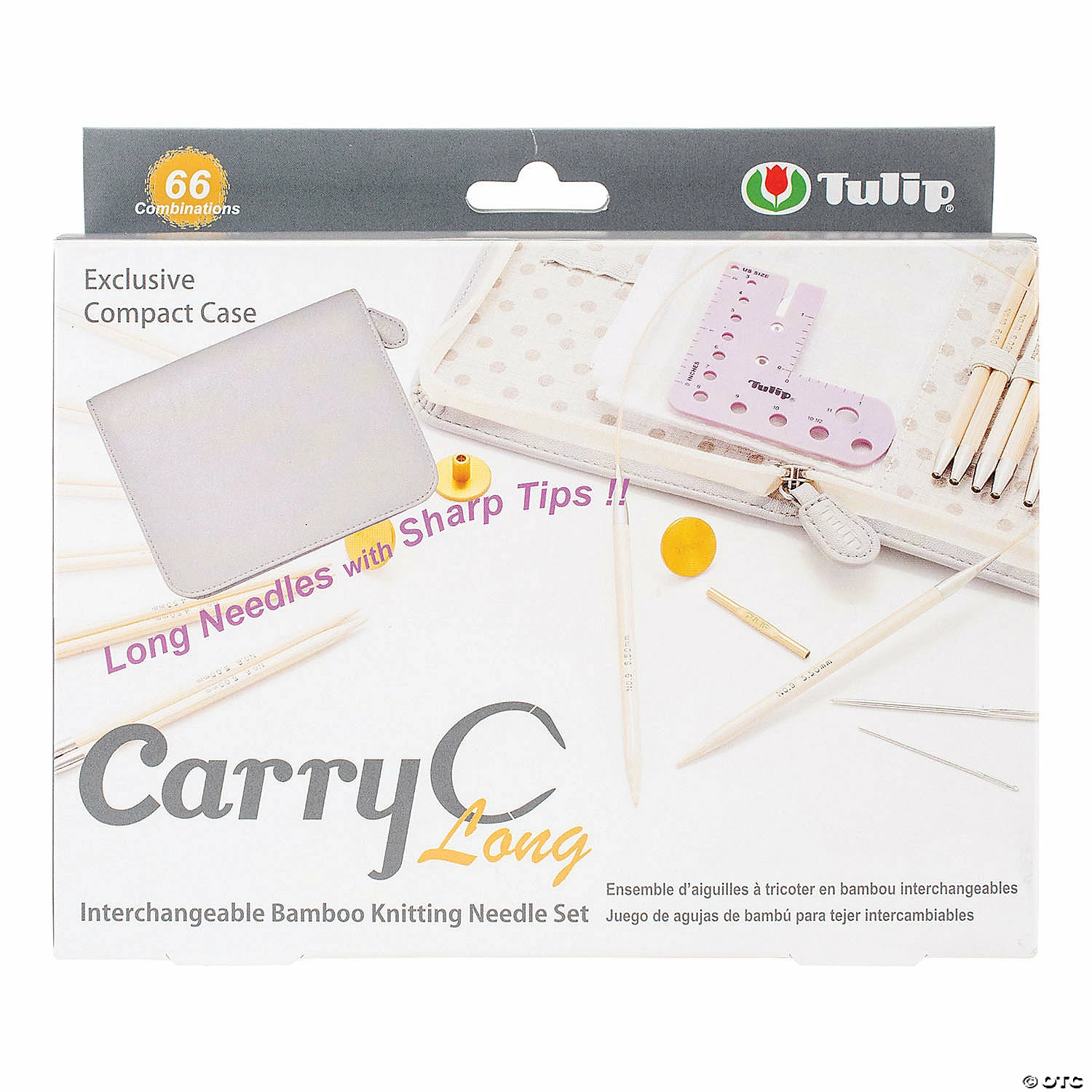 New ๐ Carry C Interchangeable Bamboo Knitting Needle Long Set ๐ 3 New ๐ Carry C Interchangeable Bamboo Knitting Needle Long Set ๐