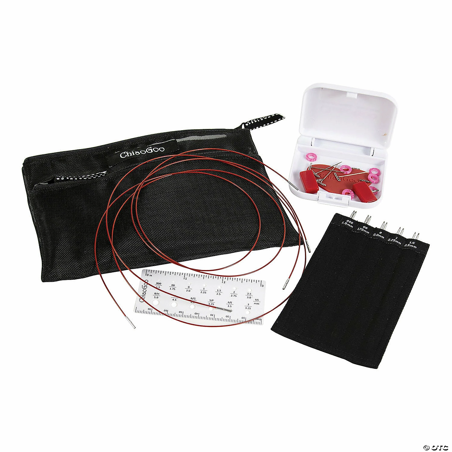 New ๐ฏ ChiaoGoo TWIST Red Lace Interchangeable Knitting Needle 5" Tip Set - Mini โจ 3 New ๐ฏ ChiaoGoo TWIST Red Lace Interchangeable Knitting Needle 5" Tip Set - Mini โจ