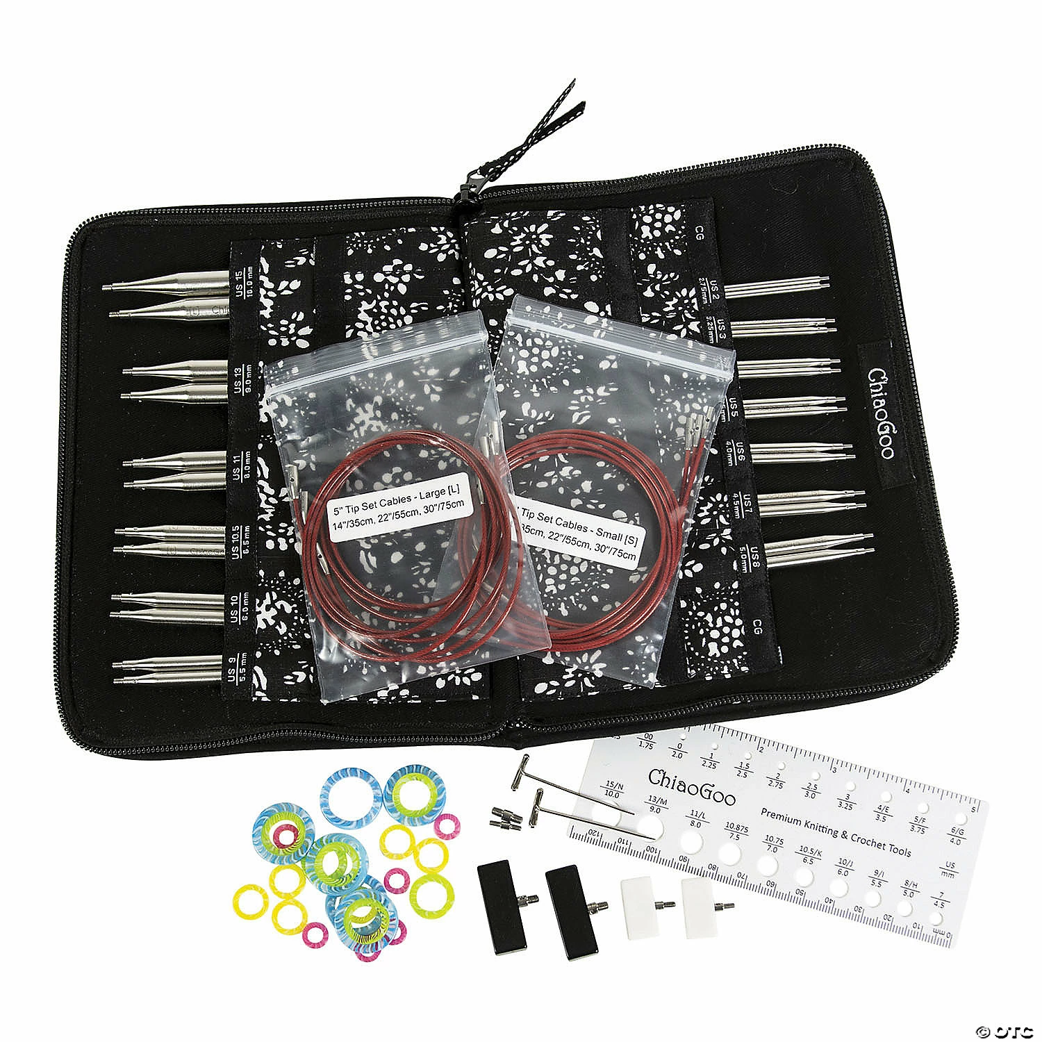 Budget ๐ ChiaoGoo TWIST Red Lace Interchangeable Knitting Needle 5" Tip Set ๐ฏ 5 Budget ๐ ChiaoGoo TWIST Red Lace Interchangeable Knitting Needle 5" Tip Set ๐ฏ - Image 3