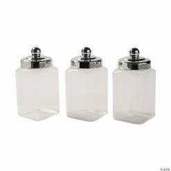 Best deal ❤️ Clear Storage Plastic Canisters - 3 Pc. 💯
