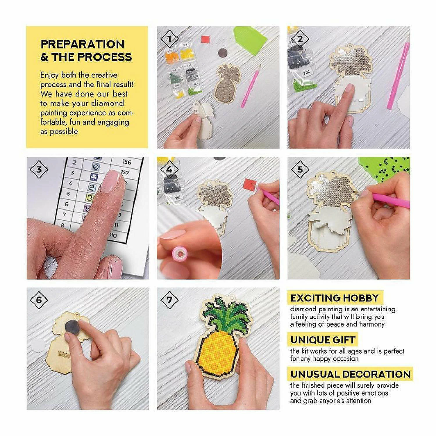 Top 10 ๐ Crafting Spark - Little Witch CSw336 Diamond Painting on Plywood Kit ๐ 5 Top 10 ๐ Crafting Spark - Little Witch CSw336 Diamond Painting on Plywood Kit ๐ - Image 3