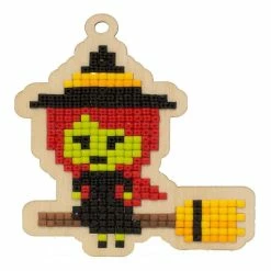 Top 10 🎁 Crafting Spark - Little Witch CSw336 Diamond Painting on Plywood Kit 🛒