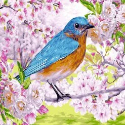 Coupon ✔️ Crafting Spark - Painting by Numbers kit Crafting Spark Blooming Flowers H126 19.69 x 15.75 in 🎁