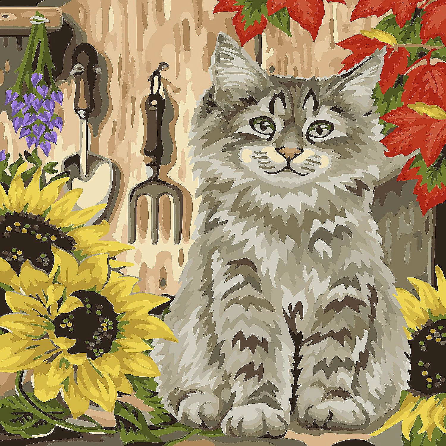 Cheap π Crafting Spark - Painting by Numbers kit Crafting Spark Cat with Sunflowers H058 19.69 x 15.75 in β 3 Cheap π Crafting Spark - Painting by Numbers kit Crafting Spark Cat with Sunflowers H058 19.69 x 15.75 in β