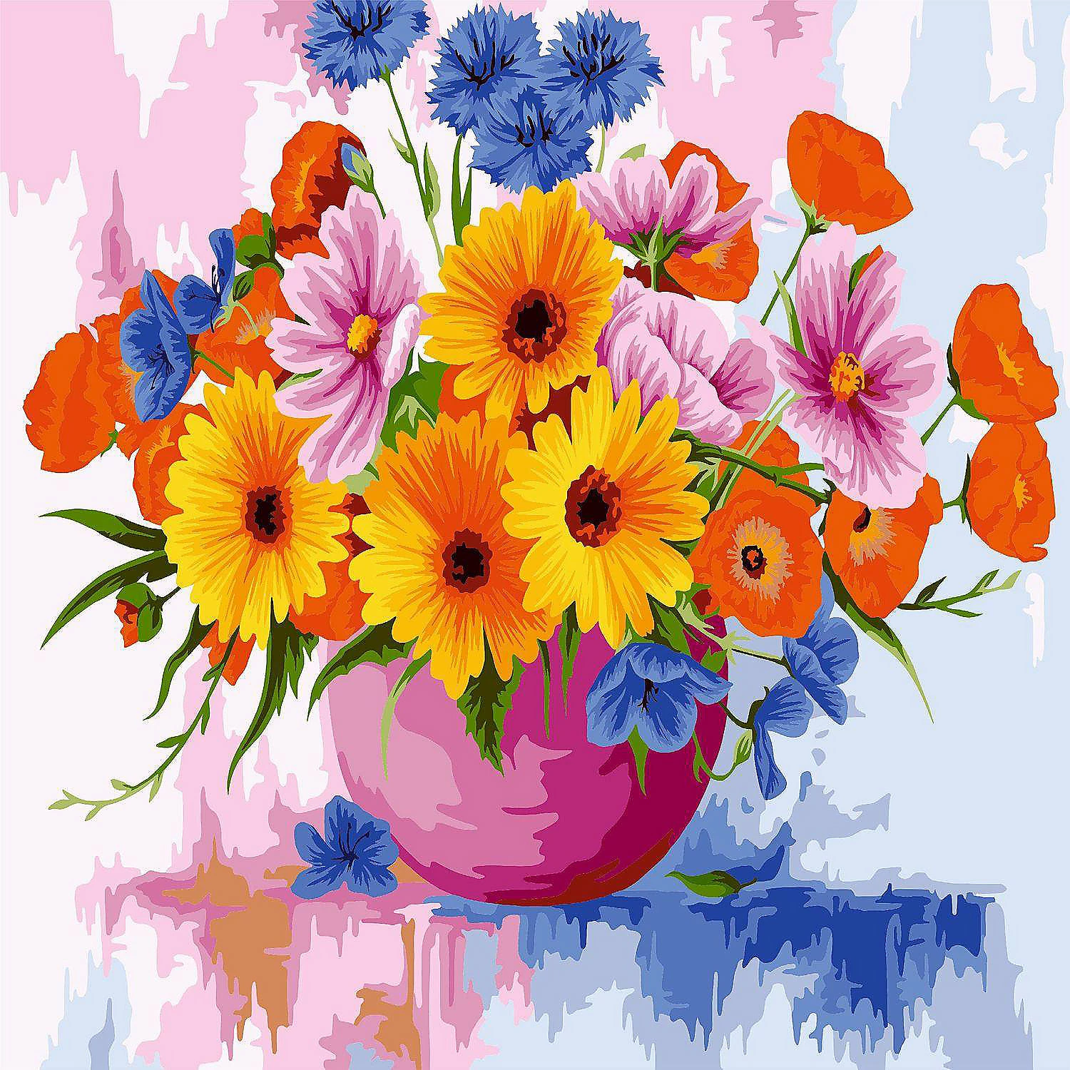 Coupon 🥰 Crafting Spark - Painting by Numbers kit Crafting Spark Field Flowers B104 19.69 x 15.75 in 🥰 3 Coupon 🥰 Crafting Spark - Painting by Numbers kit Crafting Spark Field Flowers B104 19.69 x 15.75 in 🥰