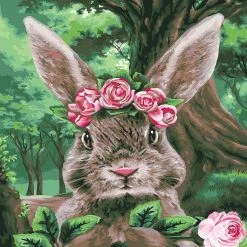Buy 🤩 Crafting Spark - Painting by Numbers kit Crafting Spark Rabbit from Alice in Wonderland H105 19.69 x 15.75 in 🎁