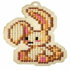 Outlet 🎁 Crafting Spark - Rabbit CSw404 Diamond Painting on Plywood Kit 👏