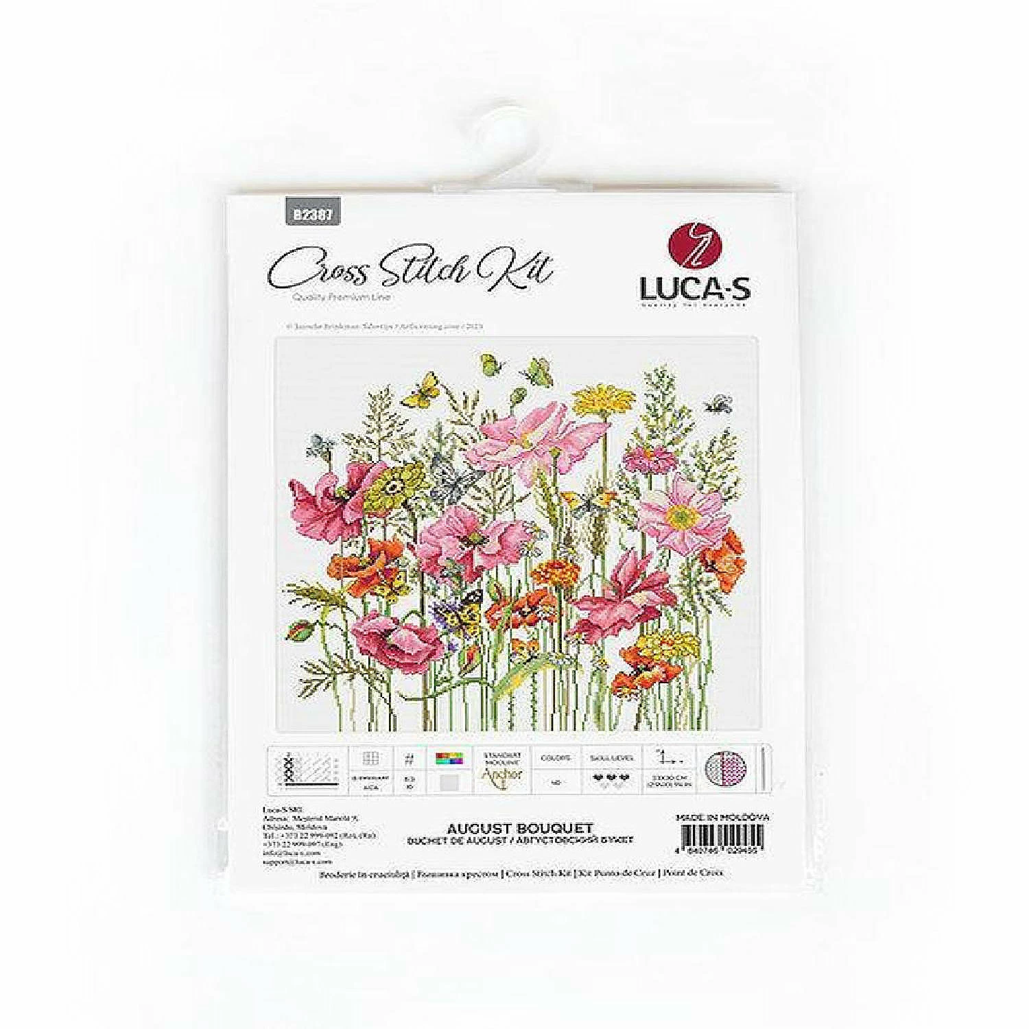 Wholesale ๐งจ Crafting Spark (Wizardi) - August Bouquet B2387L Counted Cross-Stitch Kit ๐ 5 Wholesale ๐งจ Crafting Spark (Wizardi) - August Bouquet B2387L Counted Cross-Stitch Kit ๐ - Image 3