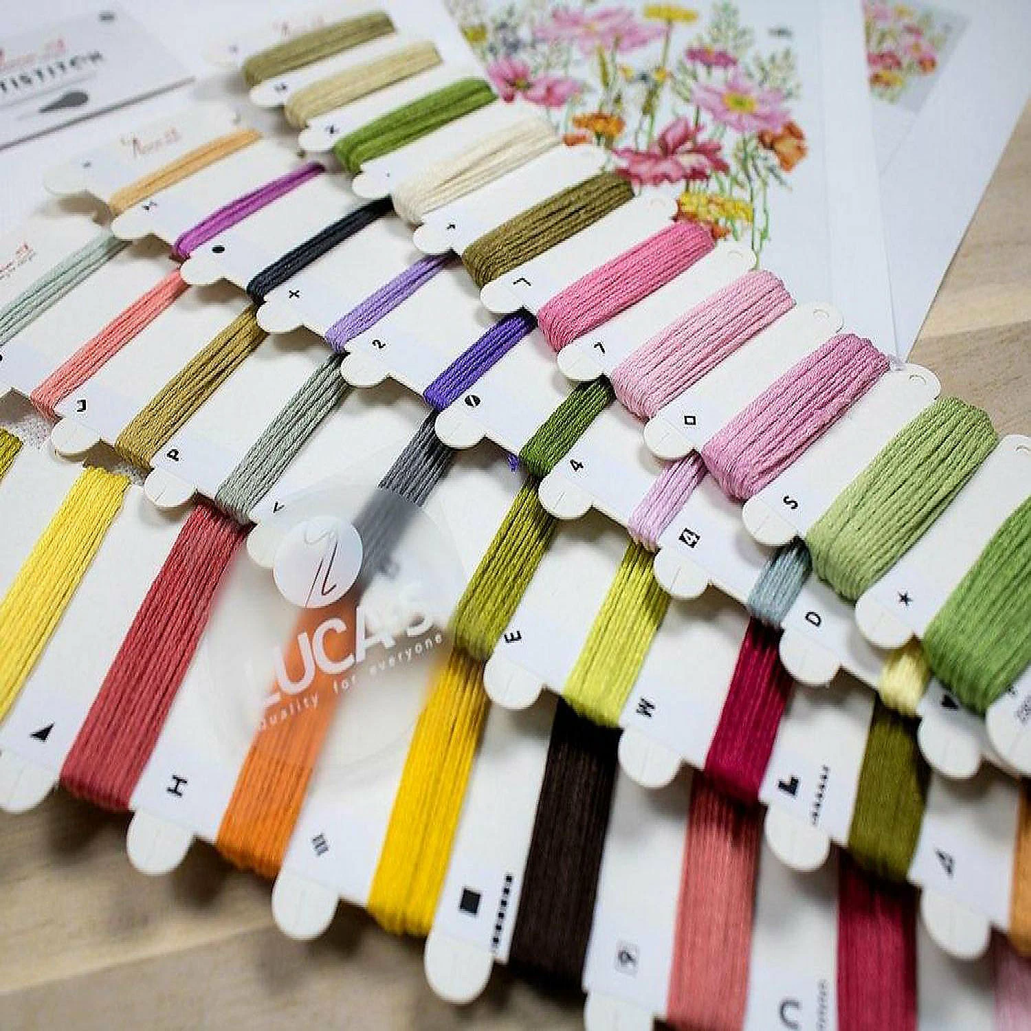 Wholesale ๐งจ Crafting Spark (Wizardi) - August Bouquet B2387L Counted Cross-Stitch Kit ๐ 6 Wholesale ๐งจ Crafting Spark (Wizardi) - August Bouquet B2387L Counted Cross-Stitch Kit ๐ - Image 4