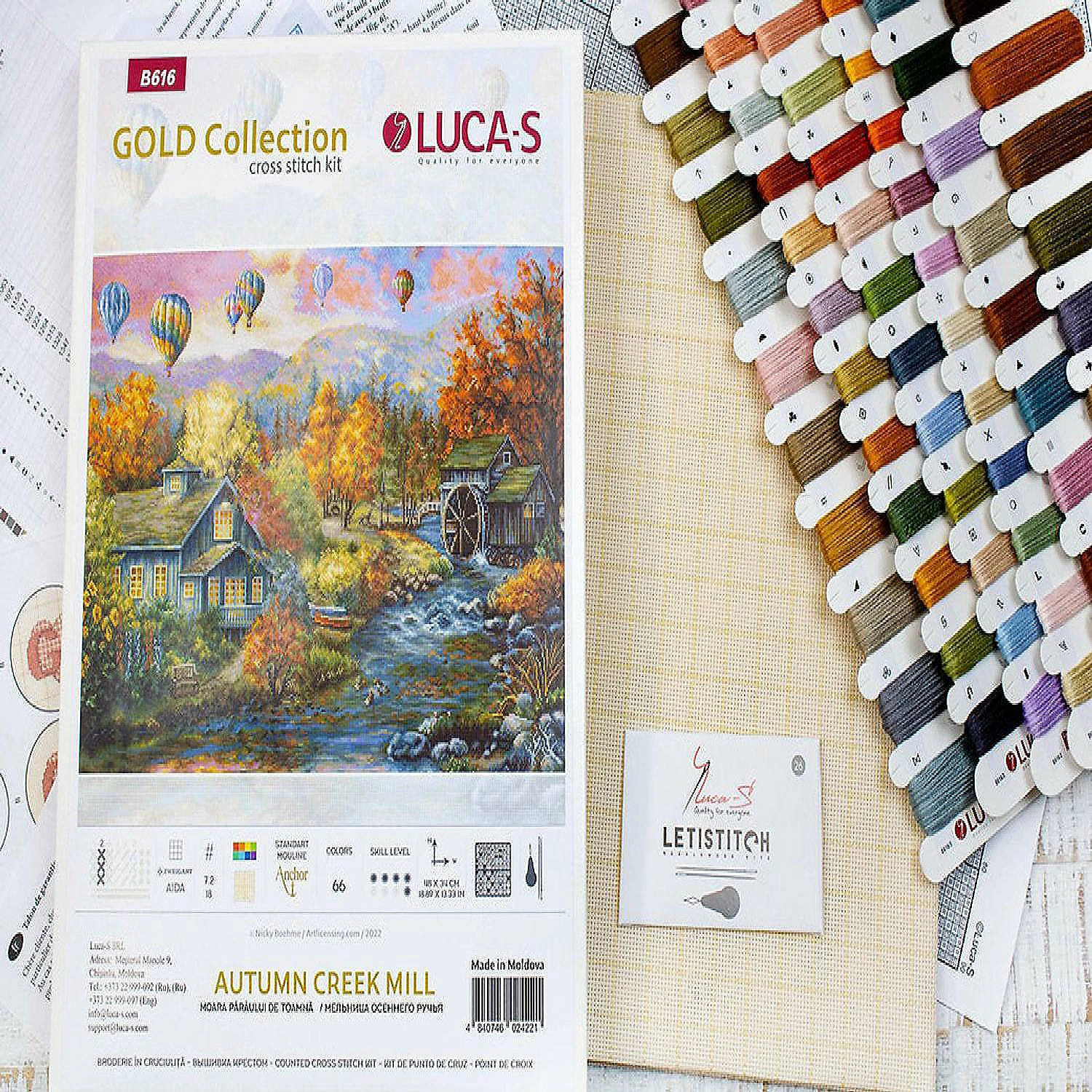 Outlet ๐ฏ Crafting Spark (Wizardi) - Autumn Creek Mill B616L Counted Cross-Stitch Kit โ 5 Outlet ๐ฏ Crafting Spark (Wizardi) - Autumn Creek Mill B616L Counted Cross-Stitch Kit โ - Image 3