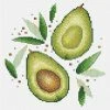Cheapest ⭐ Crafting Spark (Wizardi) - Avocado SV-545 Counted Cross Stitch Kit ⭐ -Crafts For Her Shop crafting spark wizardi avocado sv 545 counted cross stitch kit14222228NOWA