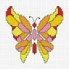 Cheapest 🥰 Crafting Spark (Wizardi) - Butterfly B049L Counted Cross-Stitch Kit 🎁 -Crafts For Her Shop crafting spark wizardi butterfly b049l counted cross stitch kit14222260NOWA
