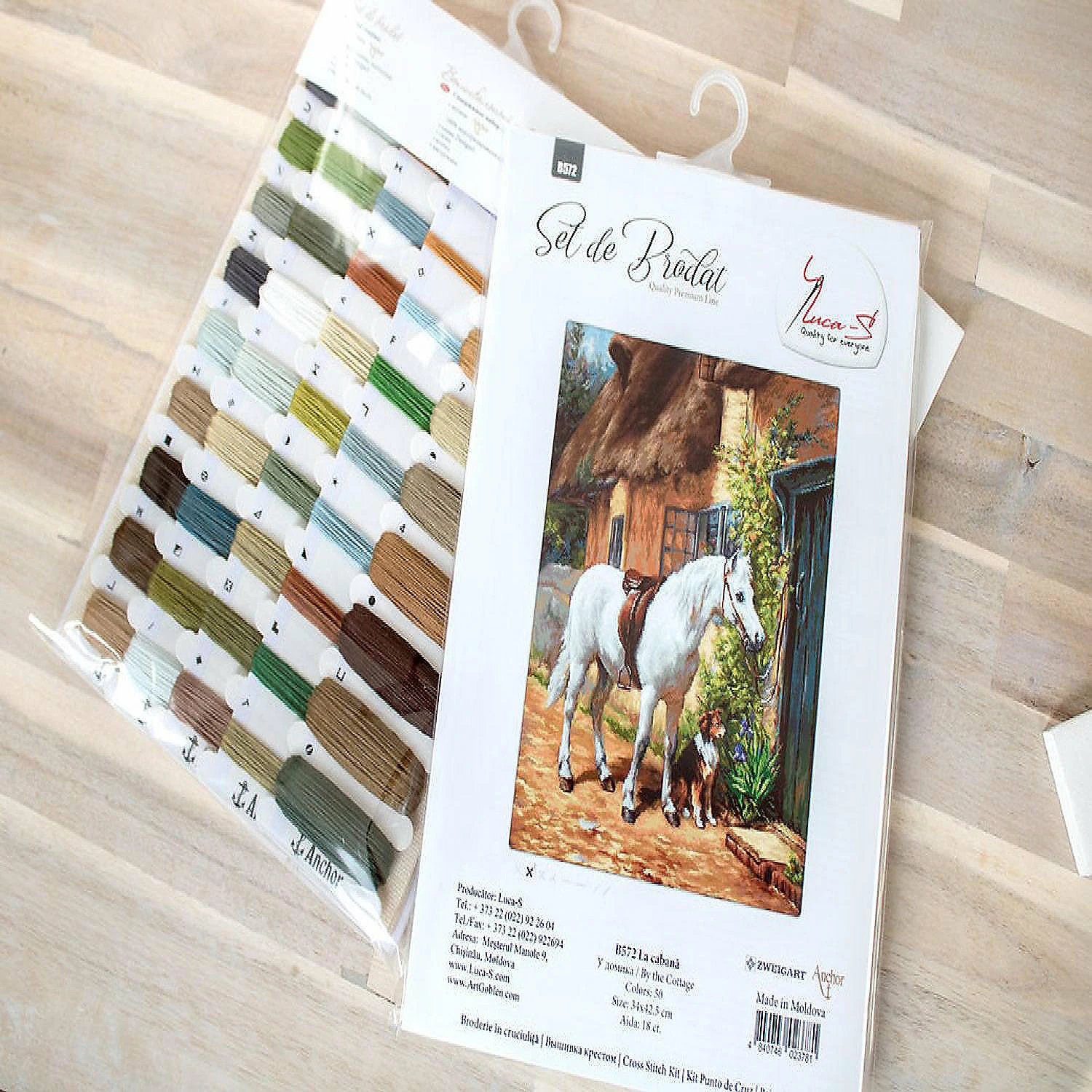 Outlet ⭐ Crafting Spark (Wizardi) - By the Cottage B572L Counted Cross-Stitch Kit ✨ 4 Outlet ⭐ Crafting Spark (Wizardi) - By the Cottage B572L Counted Cross-Stitch Kit ✨ - Image 2