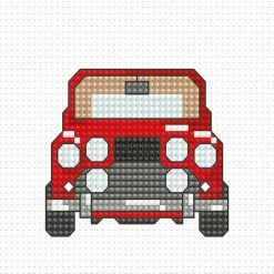 Brand new 😉 Crafting Spark (Wizardi) - Car B024L Counted Cross-Stitch Kit 😉