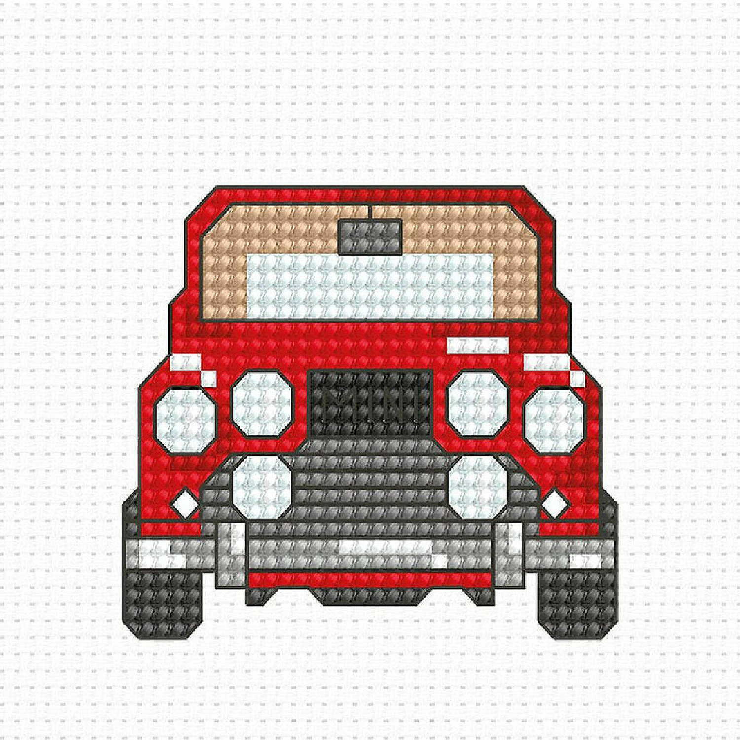 Brand new ๐ Crafting Spark (Wizardi) - Car B024L Counted Cross-Stitch Kit ๐ 3 Brand new ๐ Crafting Spark (Wizardi) - Car B024L Counted Cross-Stitch Kit ๐