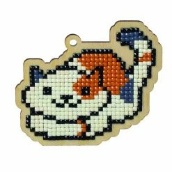 Flash Sale 🥰 Crafting Spark (Wizardi) - Cat Oliver WWP111 Diamond Painting on Plywood Kit 🧨