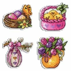 Best reviews of 🎁 Crafting Spark (Wizardi) - Chickens and Willow SR-572 Plastic Canvas Counted Cross Stitch Kit 🛒