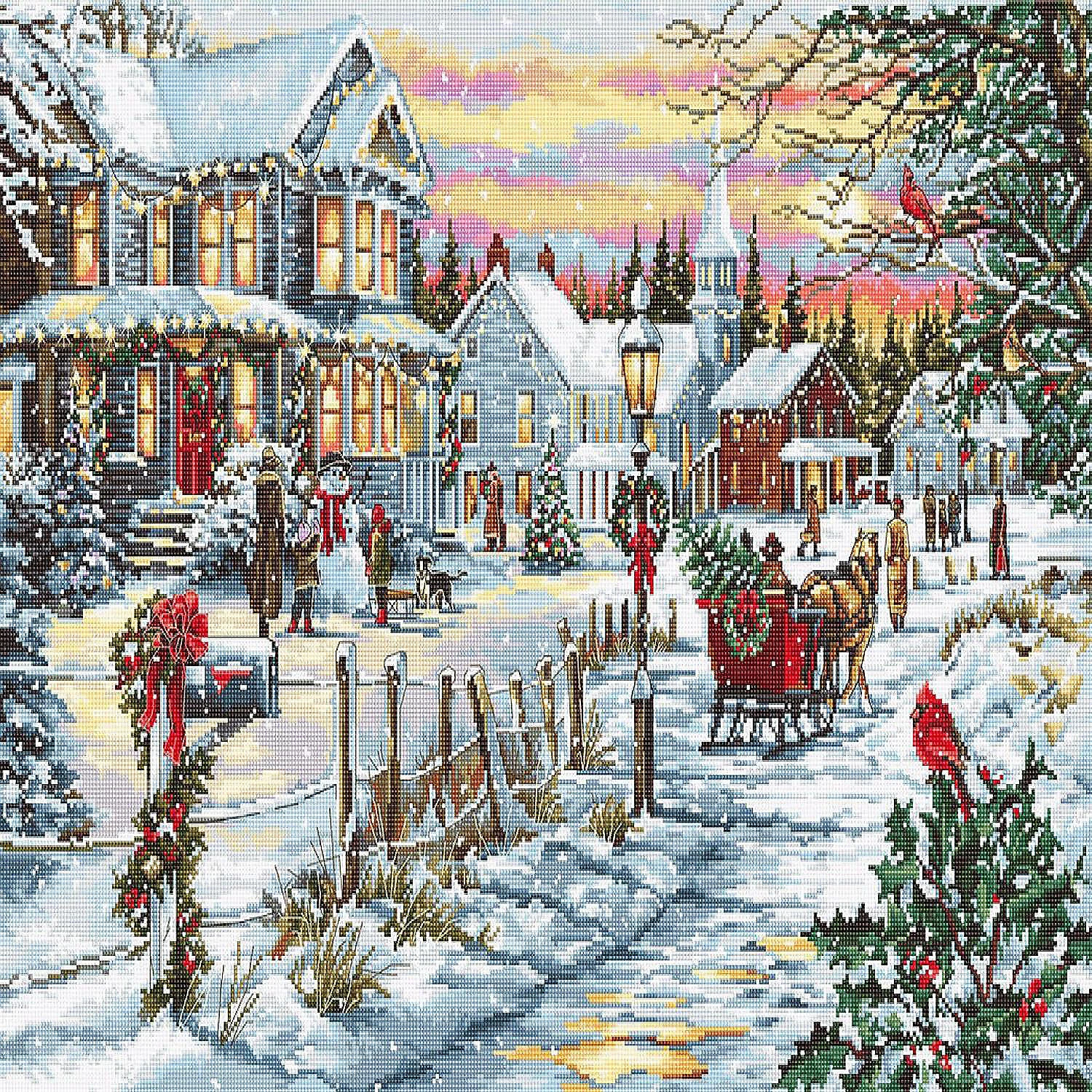 Best Sale β€οΈ Crafting Spark (Wizardi) - π Christmas Eve B595L Counted Cross-Stitch Kit π 5 Best Sale β€οΈ Crafting Spark (Wizardi) - π Christmas Eve B595L Counted Cross-Stitch Kit π - Image 3