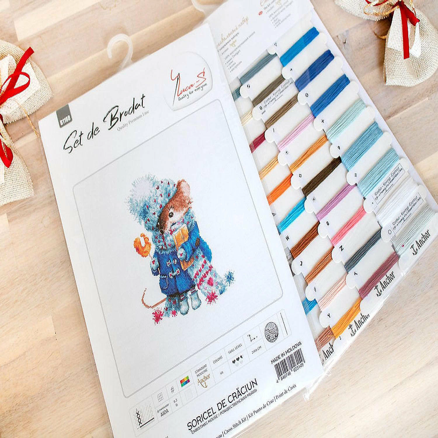 Promo ๐ฅฐ Crafting Spark (Wizardi) - ๐
Christmas mouse B1168L Counted Cross-Stitch Kit ๐คฉ 5 Promo ๐ฅฐ Crafting Spark (Wizardi) - ๐
Christmas mouse B1168L Counted Cross-Stitch Kit ๐คฉ - Image 3