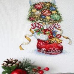 Buy 🛒 Crafting Spark (Wizardi) - 🎄 Christmas Stocking SNV-732 Counted Cross Stitch Kit 🥰 -Crafts For Her Shop crafting spark wizardi christmas stocking snv 732 counted cross stitch kit14222230 a03NOWA