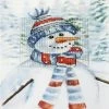 Discount 😍 Crafting Spark (Wizardi) - Complete counted cross stitch kit - greetings card "Snowman" 6243 🔔 -Crafts For Her Shop crafting spark wizardi complete counted cross stitch kit greetings card snowman 624314222320NOWA