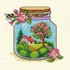 Best reviews of 😀 Crafting Spark (Wizardi) - Complete counted cross-stitch kit "Spring Jar" 7775 ⭐ -Crafts For Her Shop crafting spark wizardi complete counted cross stitch kit spring jar 777514222563NOWA