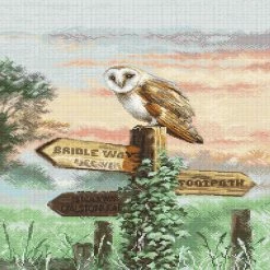 Best deal ✔️ Crafting Spark (Wizardi) - Counted Cross Stitch Kit Barn Owl L8031 🌟