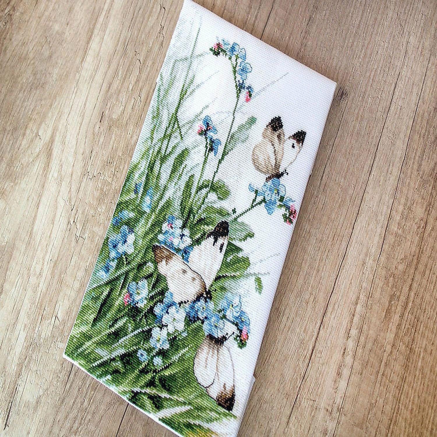 Deals โค๏ธ Crafting Spark (Wizardi) - Counted Cross Stitch Kit Butterflies and bluebird flowers Leti939 ๐ 4 Deals โค๏ธ Crafting Spark (Wizardi) - Counted Cross Stitch Kit Butterflies and bluebird flowers Leti939 ๐ - Image 2