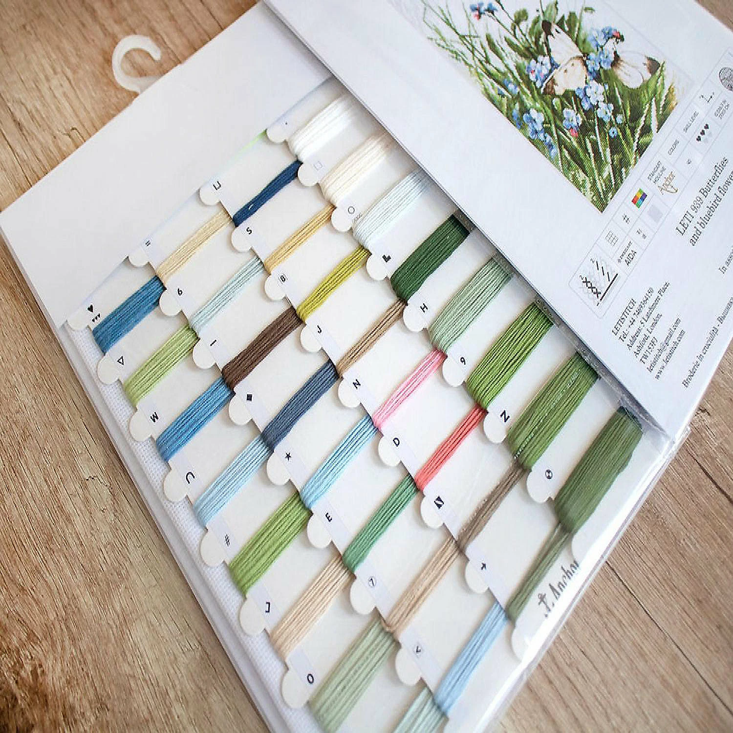 Deals โค๏ธ Crafting Spark (Wizardi) - Counted Cross Stitch Kit Butterflies and bluebird flowers Leti939 ๐ 6 Deals โค๏ธ Crafting Spark (Wizardi) - Counted Cross Stitch Kit Butterflies and bluebird flowers Leti939 ๐ - Image 4