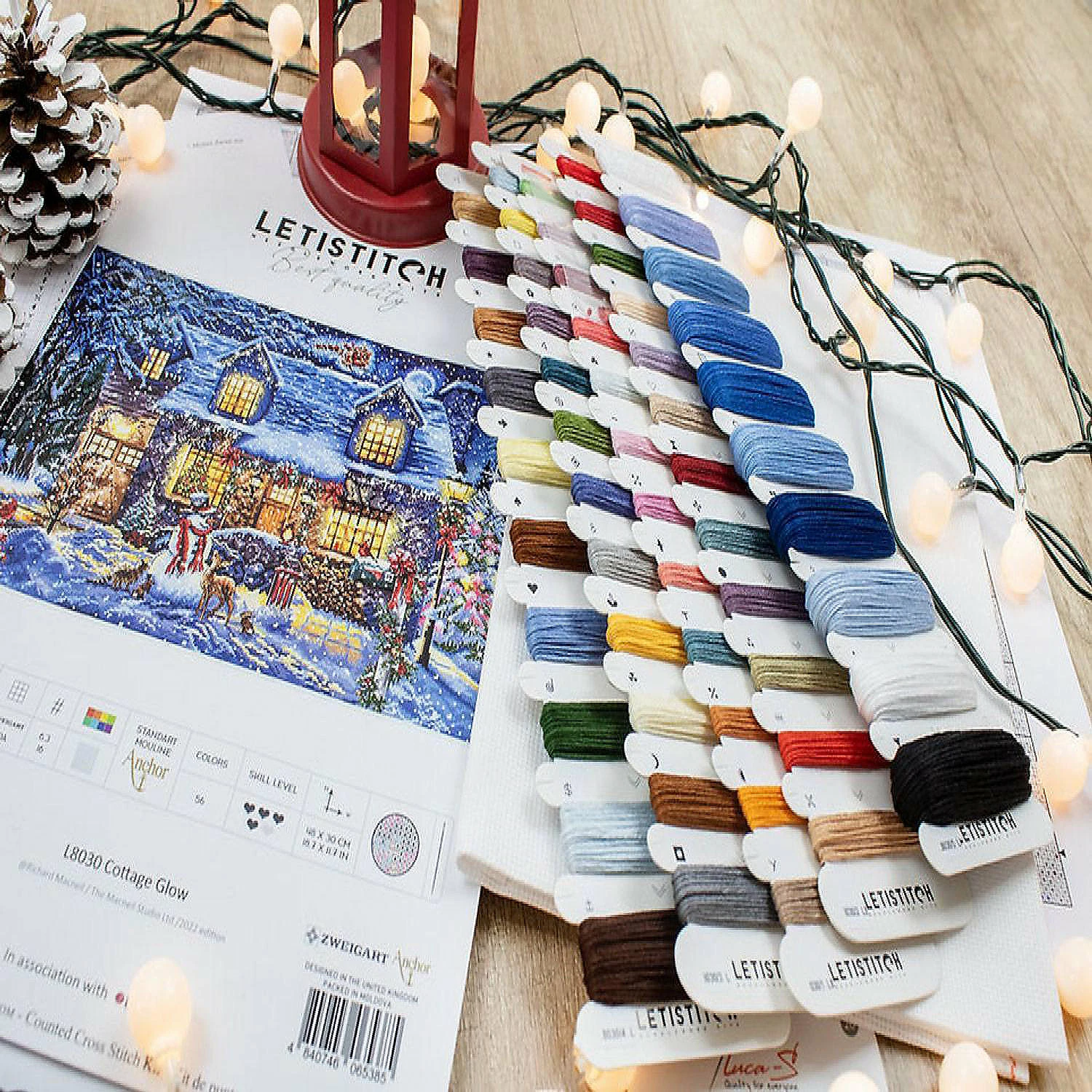 Best reviews of ๐ Crafting Spark (Wizardi) - Counted Cross Stitch Kit Cottage Glow L8030 ๐ 4 Best reviews of ๐ Crafting Spark (Wizardi) - Counted Cross Stitch Kit Cottage Glow L8030 ๐ - Image 2