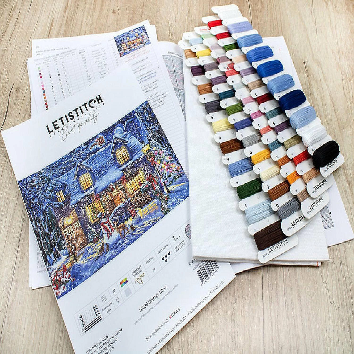 Best reviews of ๐ Crafting Spark (Wizardi) - Counted Cross Stitch Kit Cottage Glow L8030 ๐ 5 Best reviews of ๐ Crafting Spark (Wizardi) - Counted Cross Stitch Kit Cottage Glow L8030 ๐ - Image 3