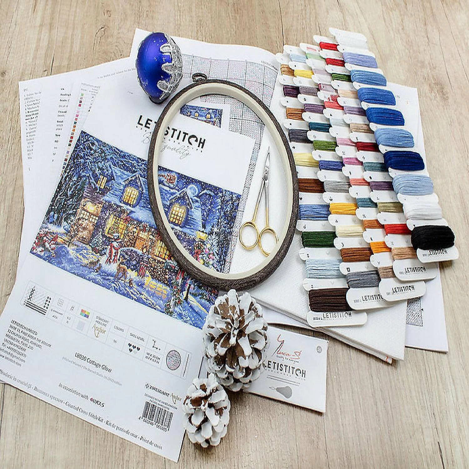 Best reviews of ๐ Crafting Spark (Wizardi) - Counted Cross Stitch Kit Cottage Glow L8030 ๐ 6 Best reviews of ๐ Crafting Spark (Wizardi) - Counted Cross Stitch Kit Cottage Glow L8030 ๐ - Image 4