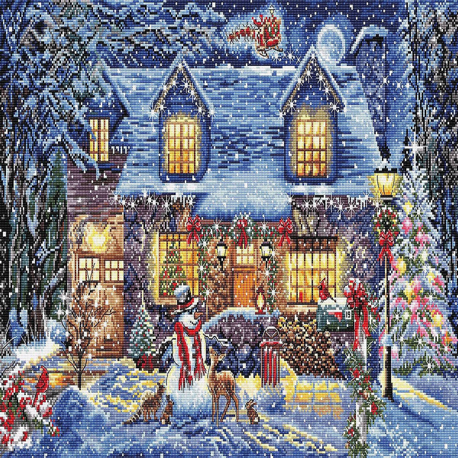 Best reviews of ๐ Crafting Spark (Wizardi) - Counted Cross Stitch Kit Cottage Glow L8030 ๐ 3 Best reviews of ๐ Crafting Spark (Wizardi) - Counted Cross Stitch Kit Cottage Glow L8030 ๐