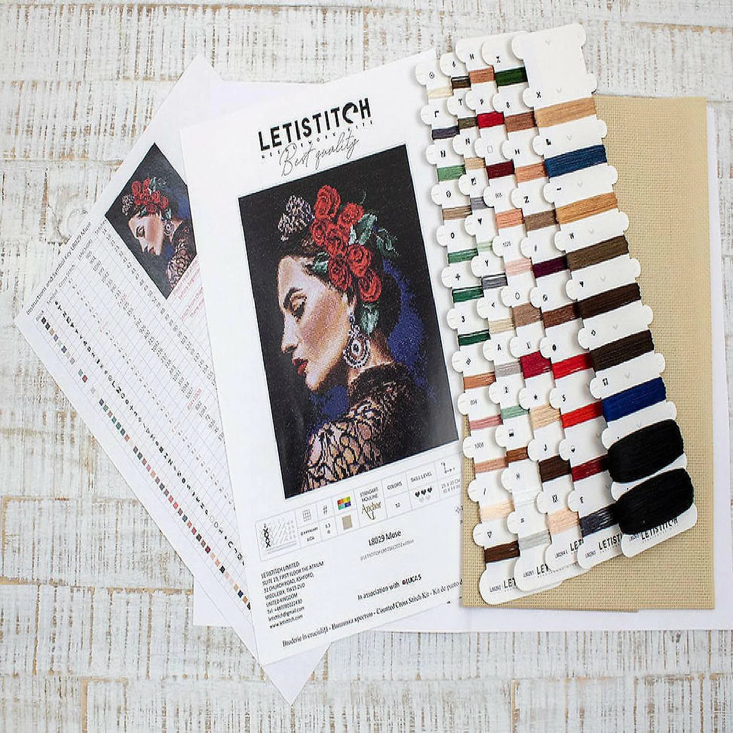 Best Pirce 🎉 Crafting Spark (Wizardi) - Counted Cross Stitch Kit Muse L8029 🔔 6 Best Pirce 🎉 Crafting Spark (Wizardi) - Counted Cross Stitch Kit Muse L8029 🔔 - Image 4