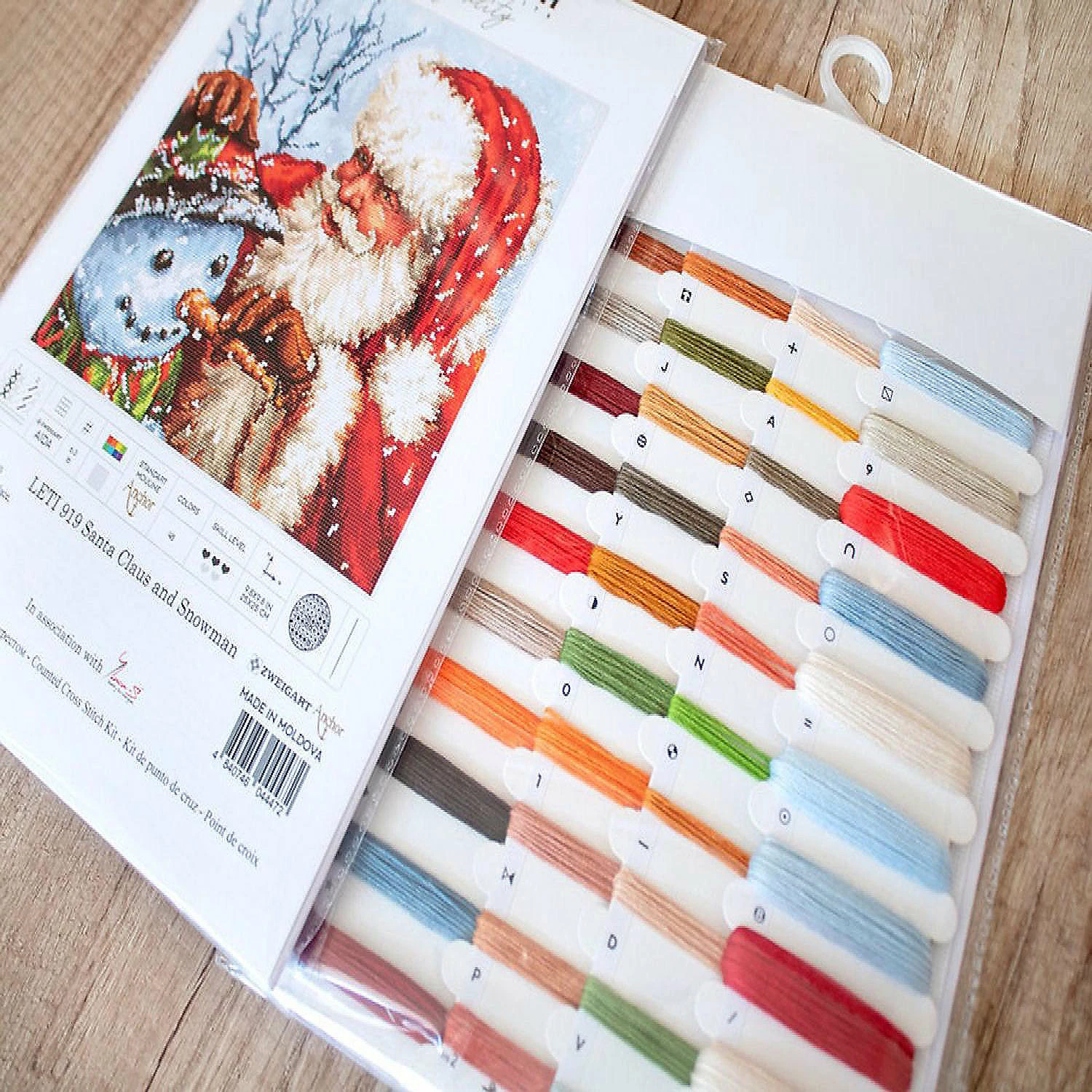 Best Pirce ๐ Crafting Spark (Wizardi) - Counted Cross Stitch Kit Santa Claus and Snowman Leti919 ๐ 5 Best Pirce ๐ Crafting Spark (Wizardi) - Counted Cross Stitch Kit Santa Claus and Snowman Leti919 ๐ - Image 3