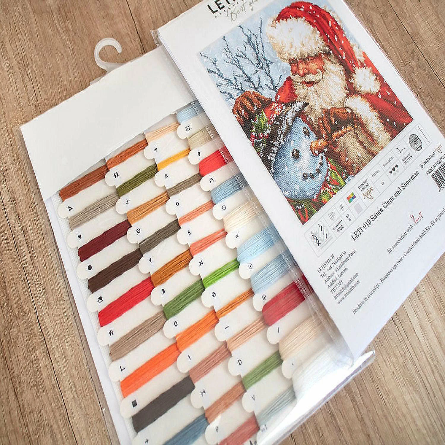 Best Pirce ๐ Crafting Spark (Wizardi) - Counted Cross Stitch Kit Santa Claus and Snowman Leti919 ๐ 6 Best Pirce ๐ Crafting Spark (Wizardi) - Counted Cross Stitch Kit Santa Claus and Snowman Leti919 ๐ - Image 4