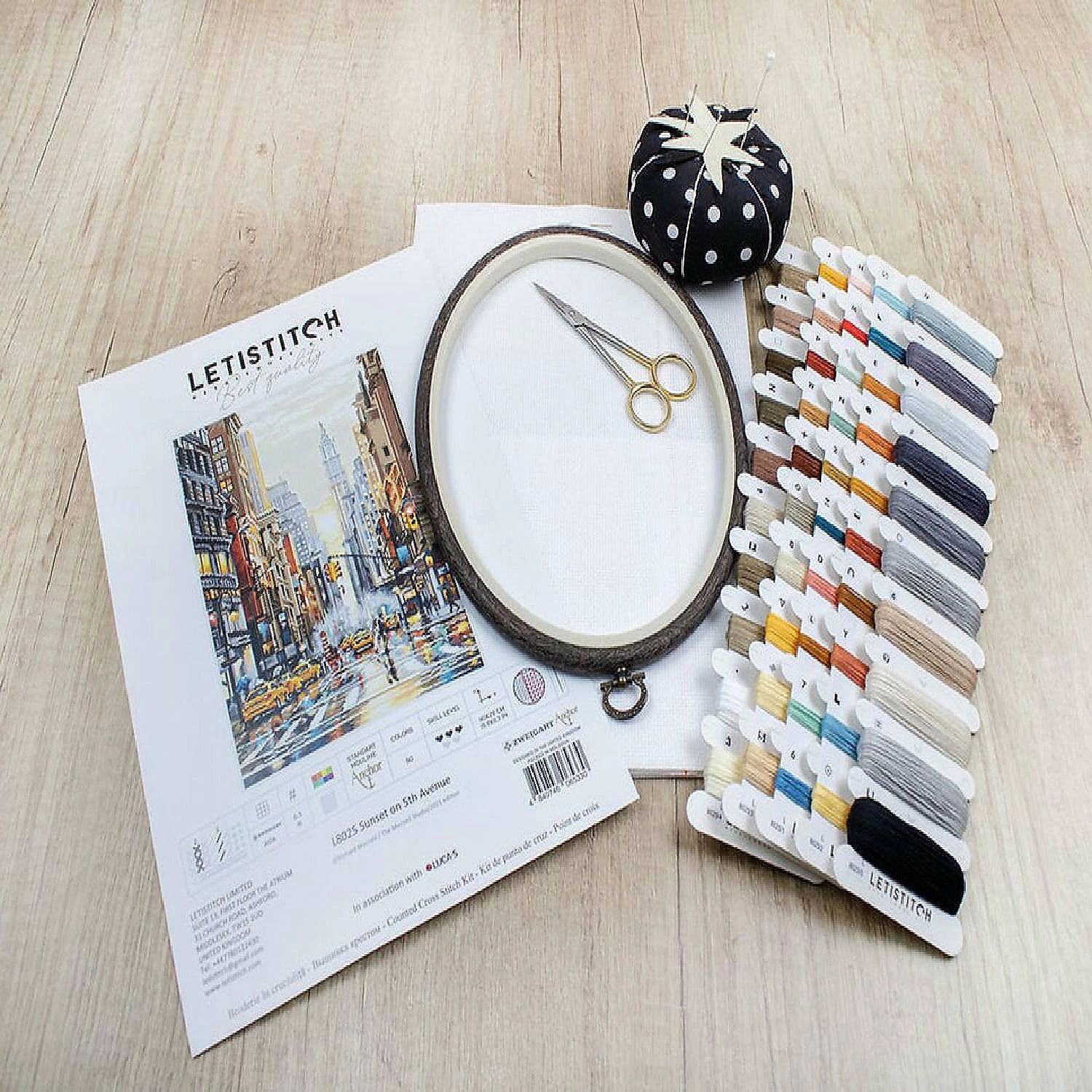 Buy โญ Crafting Spark (Wizardi) - Counted Cross Stitch Kit Sunset on 5th Avenue L8025 ๐ 4 Buy โญ Crafting Spark (Wizardi) - Counted Cross Stitch Kit Sunset on 5th Avenue L8025 ๐ - Image 2