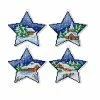 Wholesale 👏 Crafting Spark (Wizardi) - Counted cross stitch kit with plastic canvas "Winter stars" set of 4 designs 7675 👍 -Crafts For Her Shop crafting spark wizardi counted cross stitch kit with plastic canvas winter stars set of 4 designs 767514222333NOWA