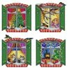Cheap ✨ Crafting Spark (Wizardi) - Counted cross stitch kit with plastic canvas "Winter windows" set of 4 designs 7674 ✨ -Crafts For Her Shop crafting spark wizardi counted cross stitch kit with plastic canvas winter windows set of 4 designs 767414222327NOWA