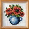 Flash Sale 👏 Crafting Spark (Wizardi) - Cross stitch kit "Poppies" 7593 🎁 -Crafts For Her Shop crafting spark wizardi cross stitch kit poppies 759314222252NOWA