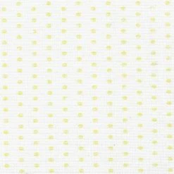 Wholesale 🔔 Crafting Spark (Wizardi) - Designer Printed AIDA Canvas 18ct Yellow Polka Dots 🛒