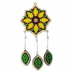 Best reviews of ⌛ Crafting Spark (Wizardi) - Dreamcatcher - Flower CSW203 Diamond Painting on Plywood Kit ⌛