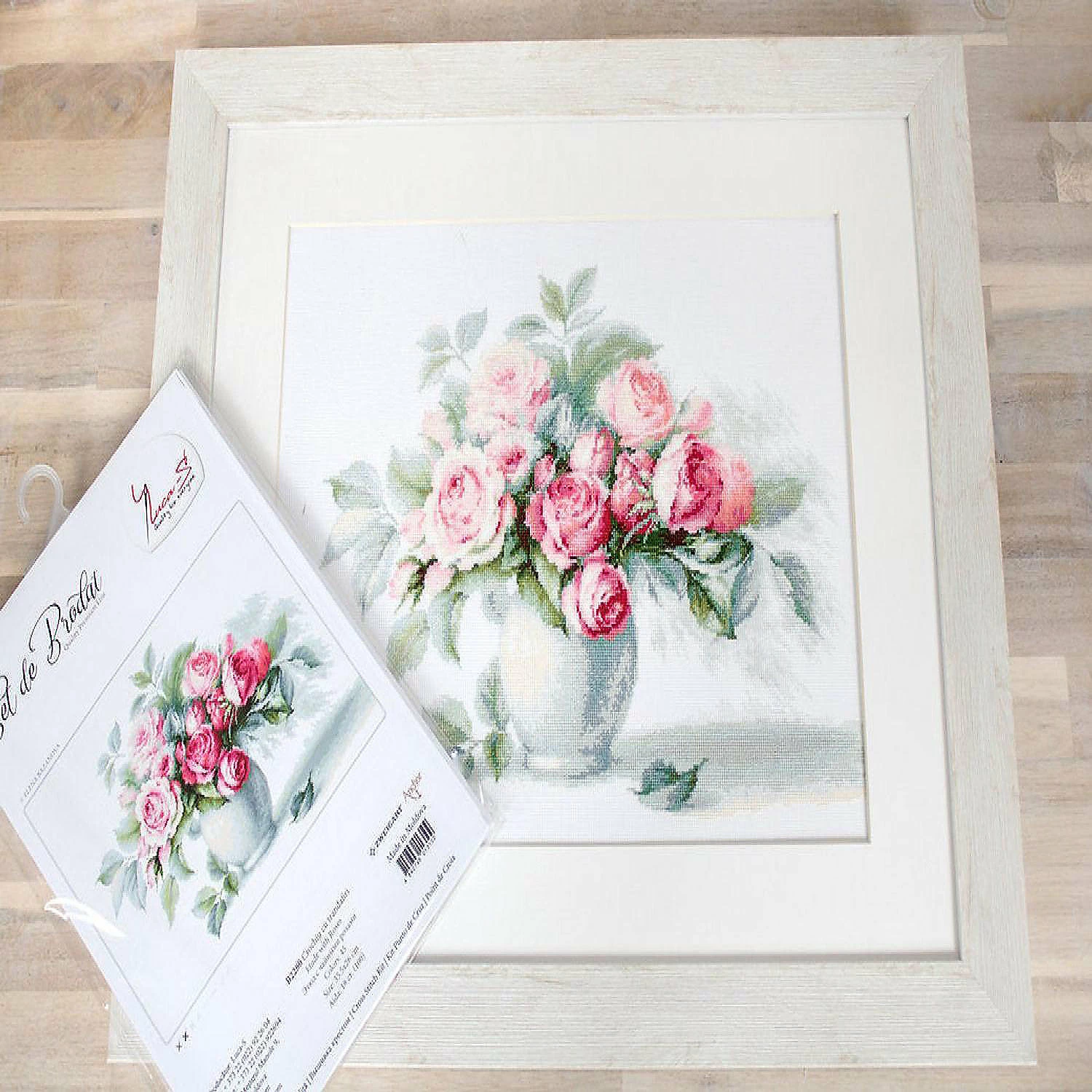 Cheap ๐ Crafting Spark (Wizardi) - Etude with Roses B2280L Counted Cross-Stitch Kit ๐ 5 Cheap ๐ Crafting Spark (Wizardi) - Etude with Roses B2280L Counted Cross-Stitch Kit ๐ - Image 3