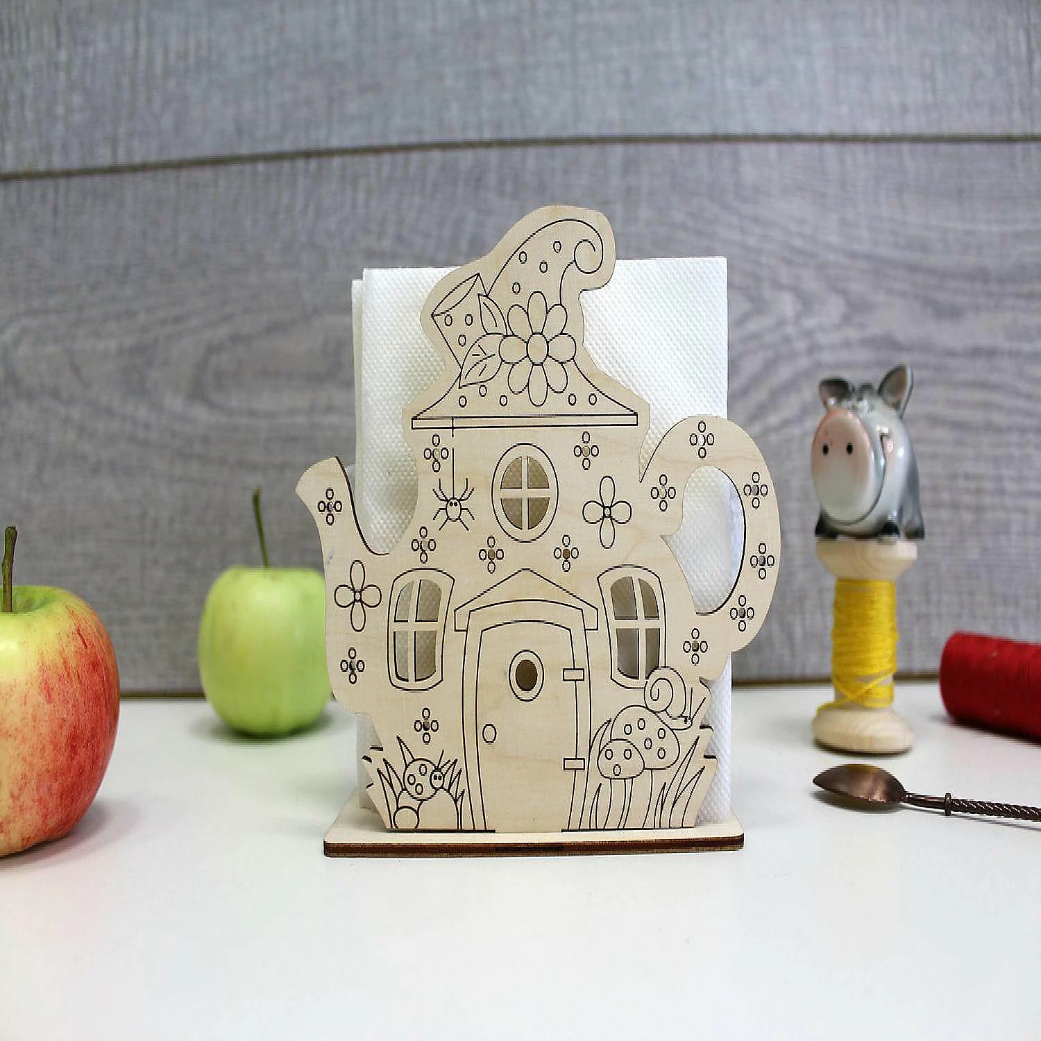 Budget โ๏ธ Crafting Spark (Wizardi) - Fairytale House. Napkin Holder O-045 ๐ 6 Budget โ๏ธ Crafting Spark (Wizardi) - Fairytale House. Napkin Holder O-045 ๐ - Image 4